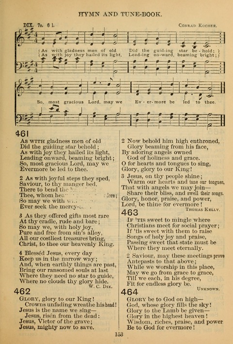 New Christian Hymn and Tune Book page 152