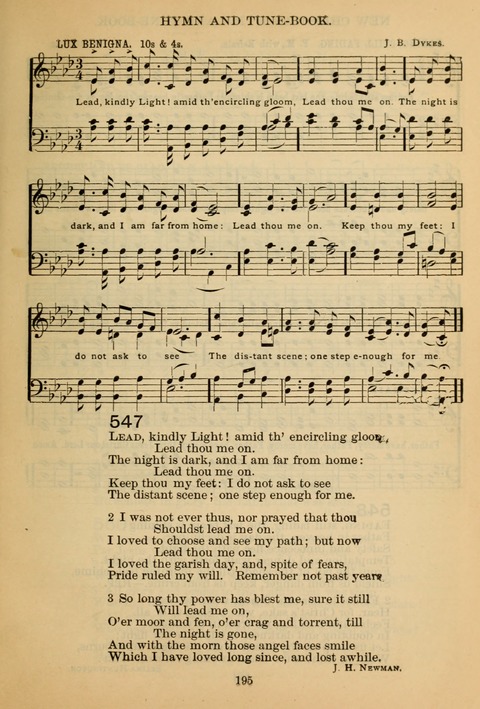 New Christian Hymn and Tune Book page 194