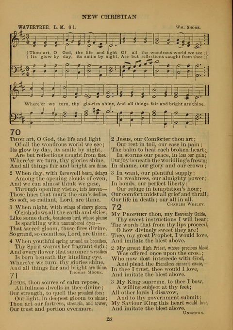 New Christian Hymn and Tune Book page 27