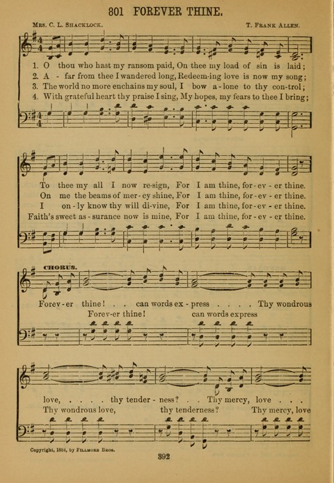 New Christian Hymn and Tune Book page 391
