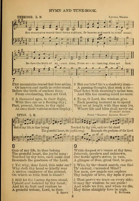 New Christian Hymn and Tune Book page 4