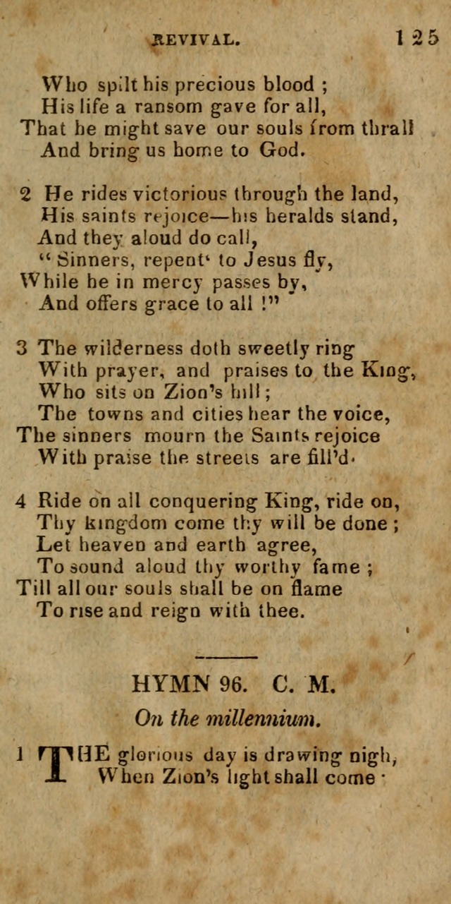 The New England Collection of Hymns and Spiritual Songs: adapted to prayer, conference and camp-meetings page 131