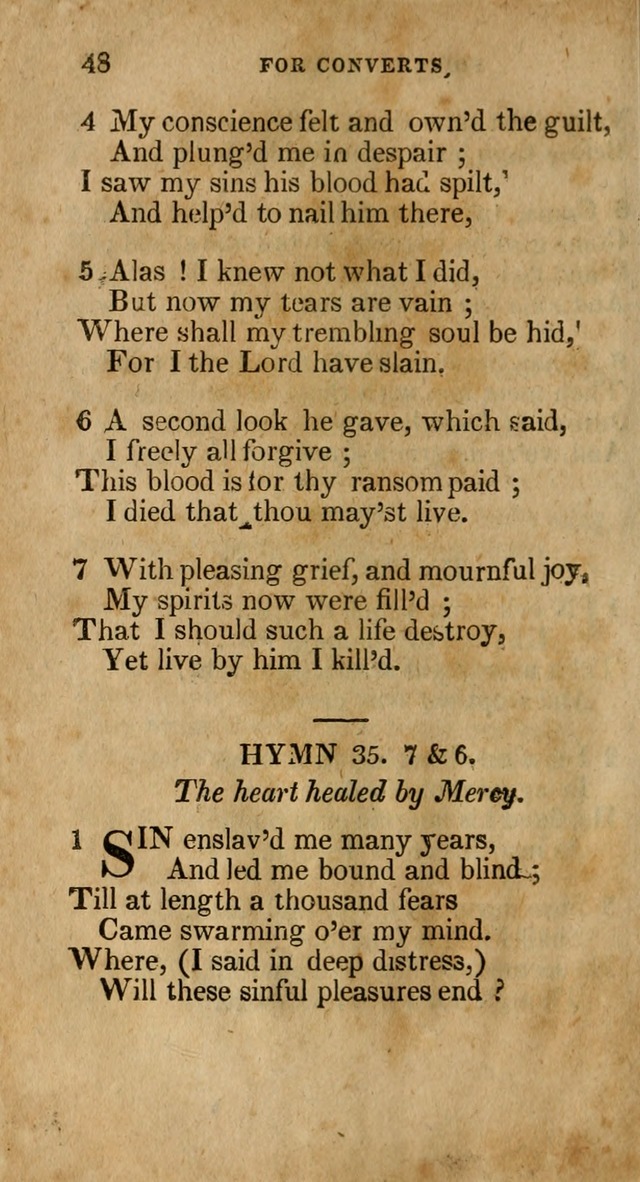 The New England Collection of Hymns and Spiritual Songs: adapted to prayer, conference and camp-meetings page 52