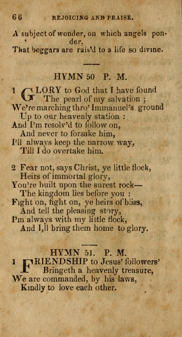 The New England Collection of Hymns and Spiritual Songs: adapted to prayer, conference and camp-meetings page 70