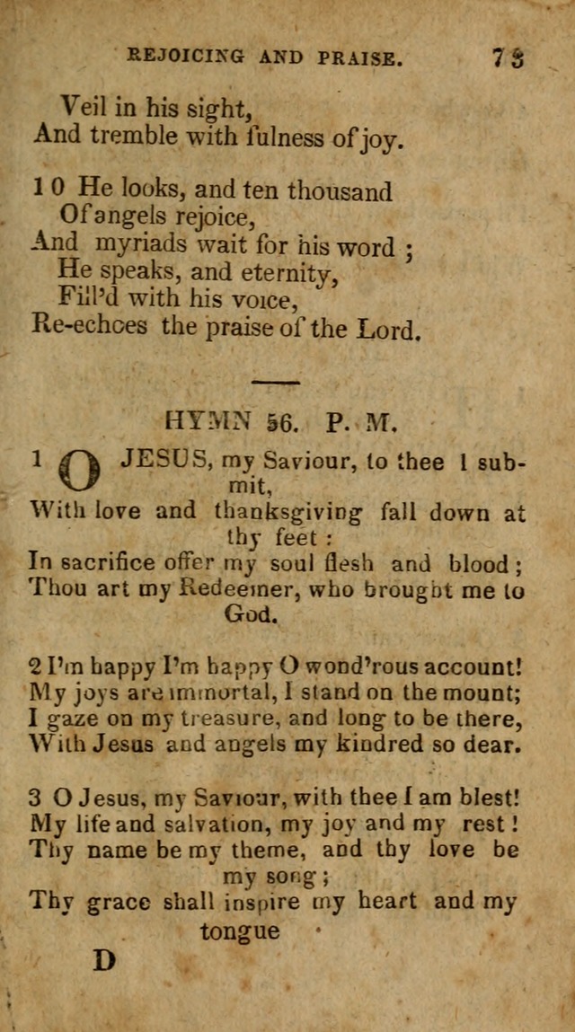 The New England Collection of Hymns and Spiritual Songs: adapted to prayer, conference and camp-meetings page 77