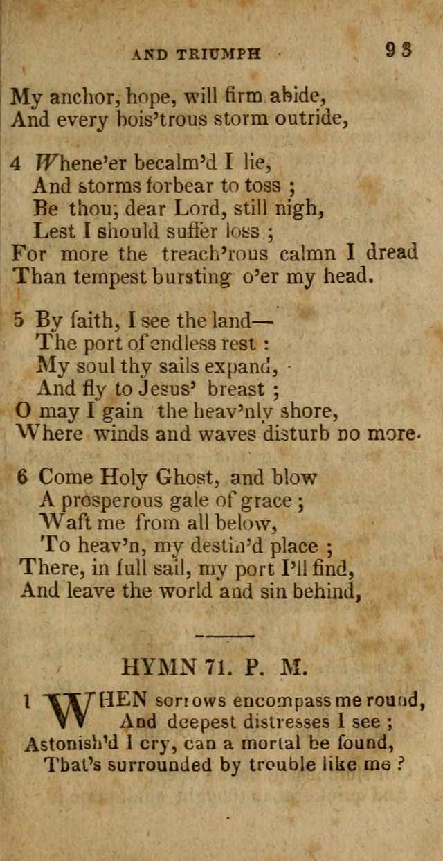 The New England Collection of Hymns and Spiritual Songs: adapted to prayer, conference and camp-meetings page 99