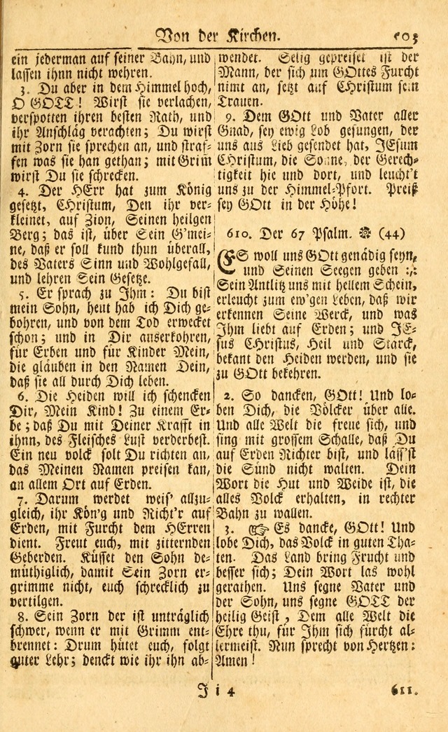 Neu-Eingerichtetes Gesang-Buch in Sich Haltend eine Sammlung (mehrentheils alter) Schöner lehr-reicher underbailicher Lieder... page 507