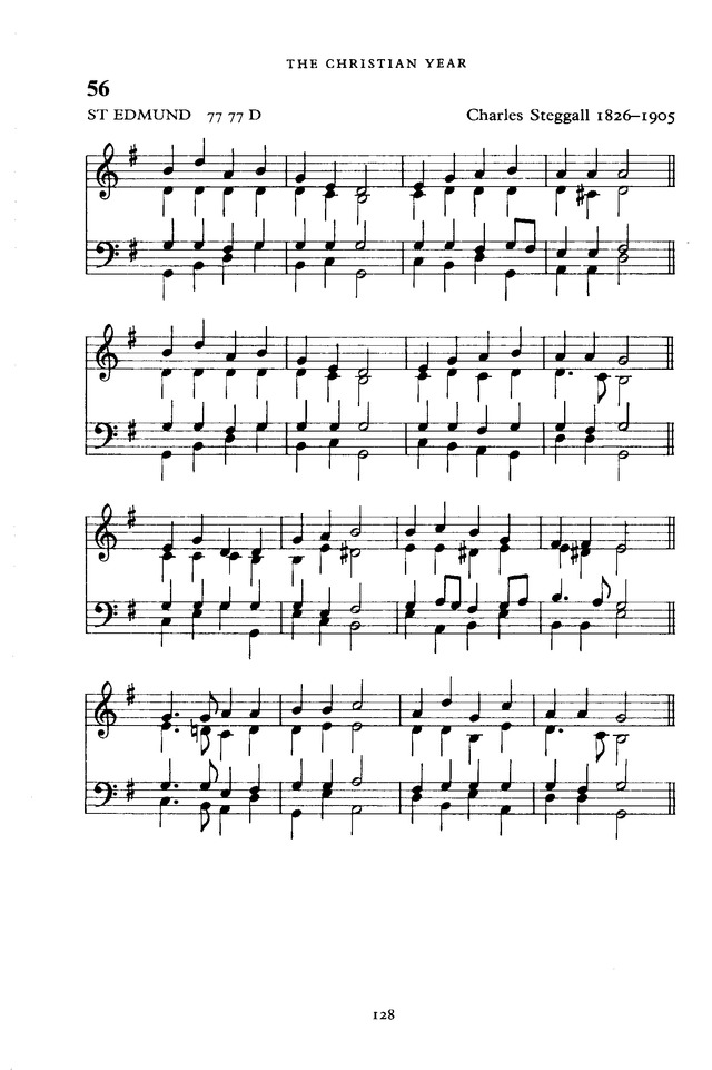 The New English Hymnal page 128