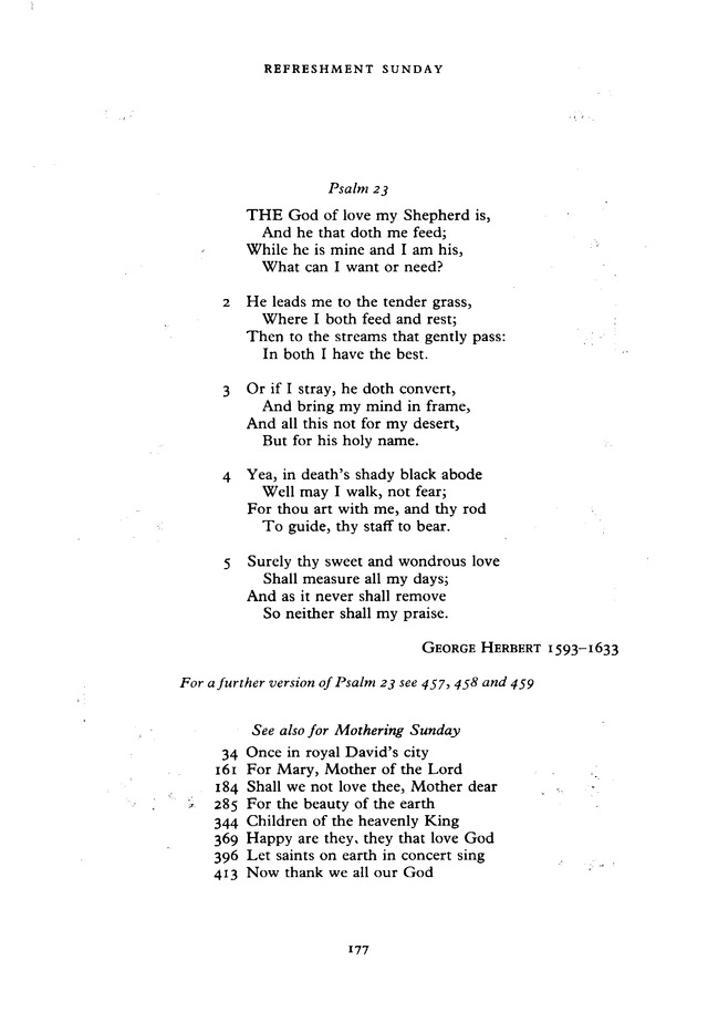 The New English Hymnal page 177