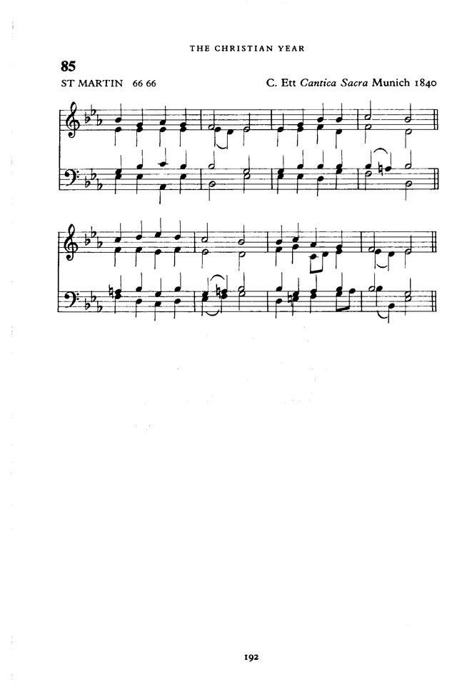 The New English Hymnal page 192