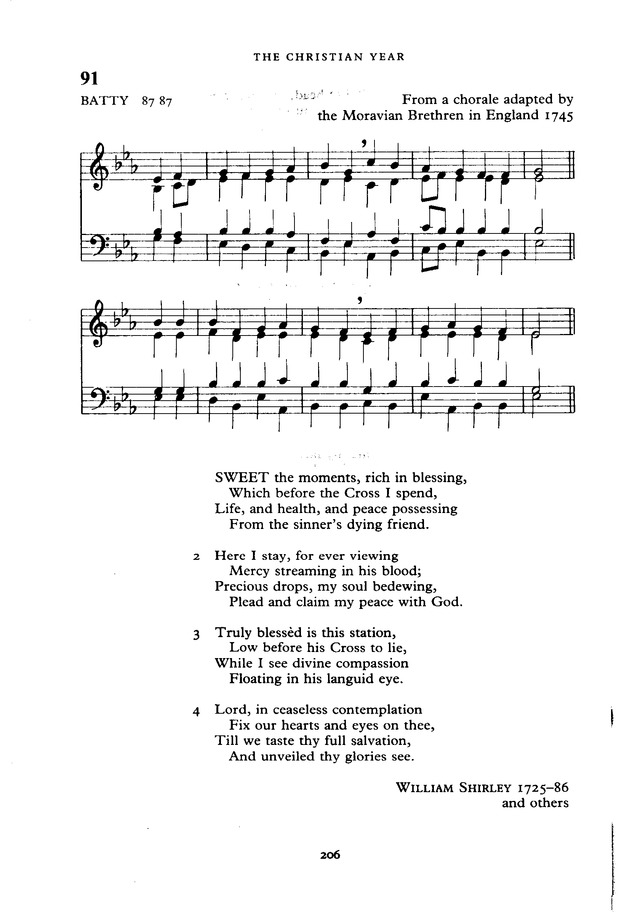The New English Hymnal page 206