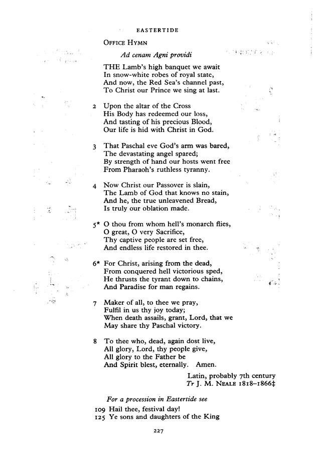 The New English Hymnal page 227