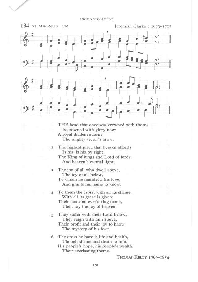 The New English Hymnal page 301