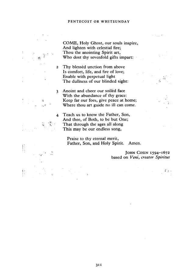 The New English Hymnal page 311