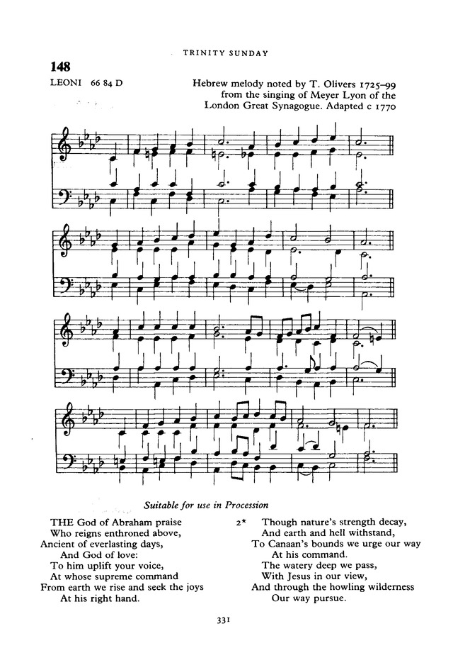 The New English Hymnal page 331