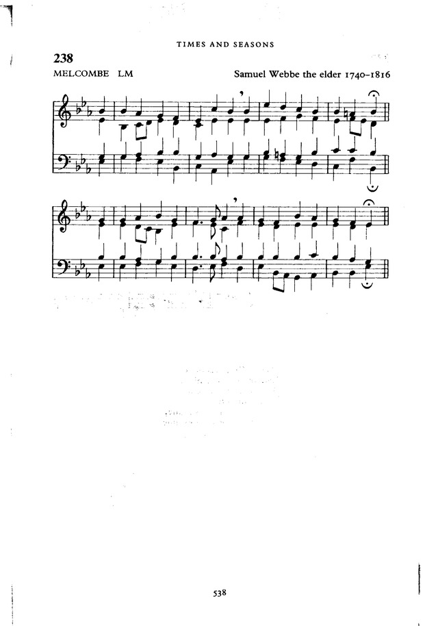 The New English Hymnal page 539