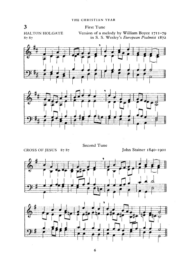 The New English Hymnal page 6