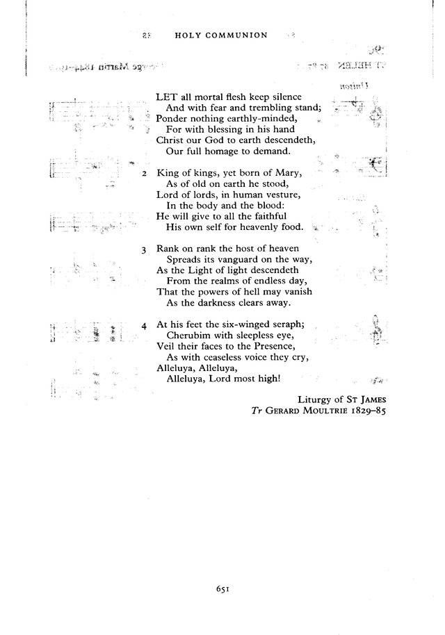 The New English Hymnal page 652
