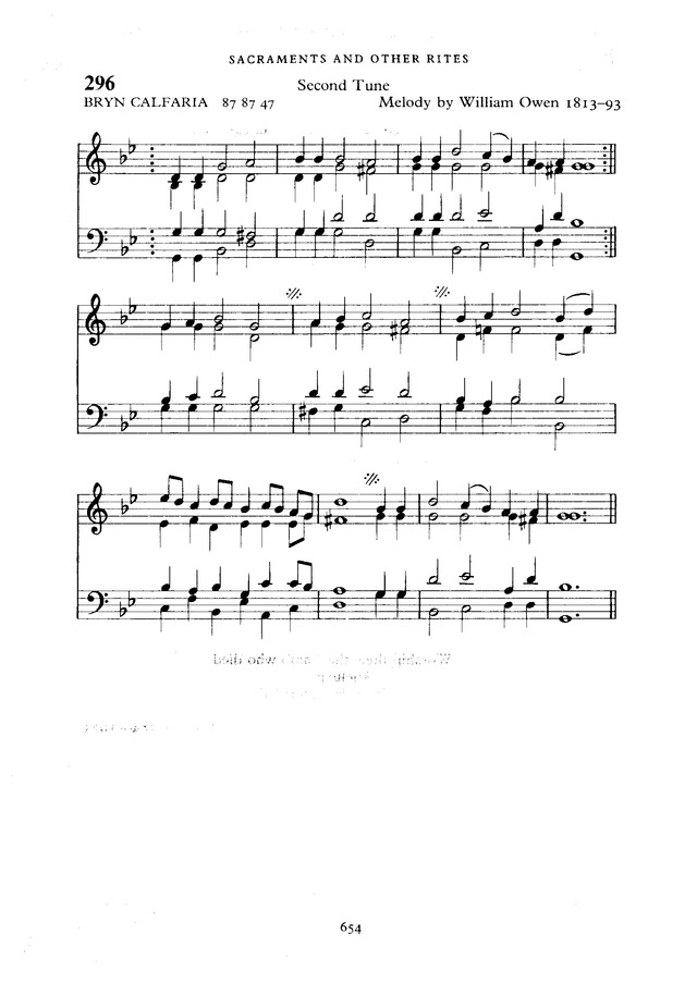 The New English Hymnal page 655