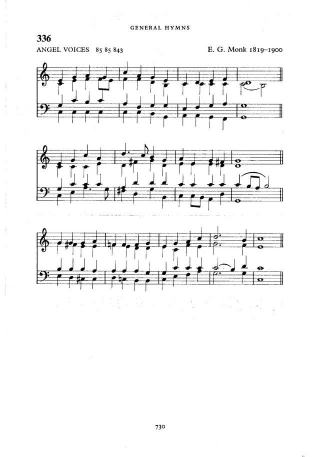 The New English Hymnal page 731