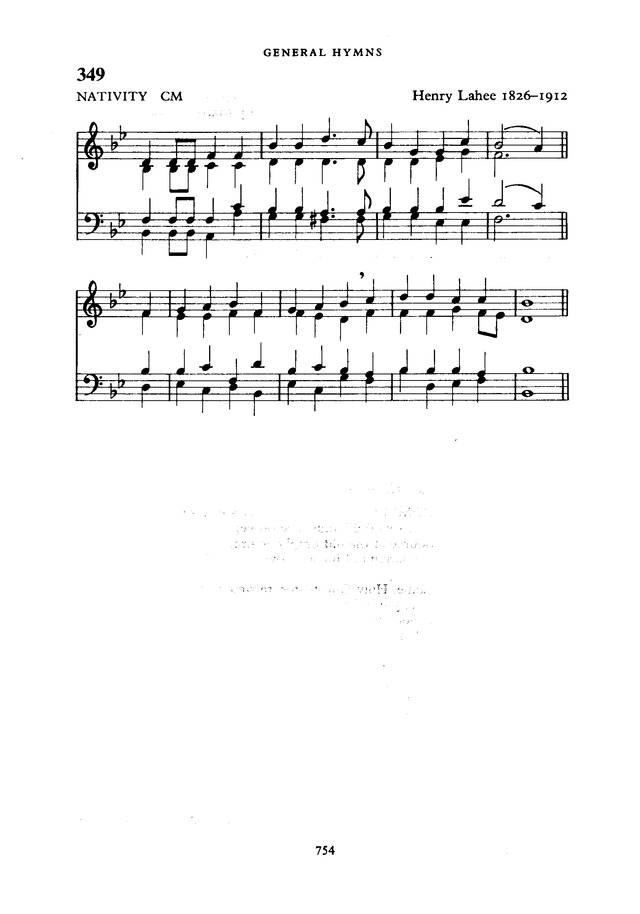 The New English Hymnal page 755