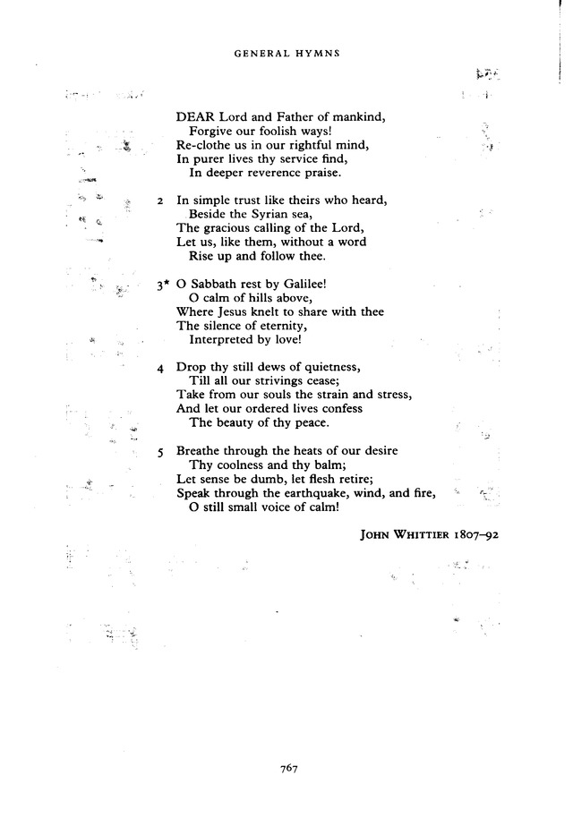 The New English Hymnal page 768