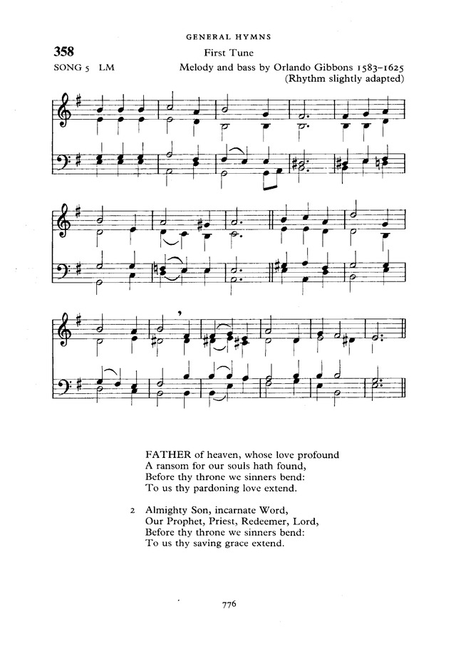 The New English Hymnal page 777