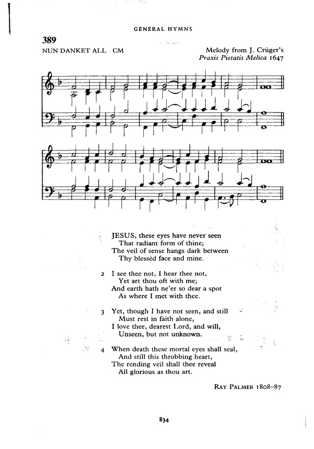 The New English Hymnal page 835
