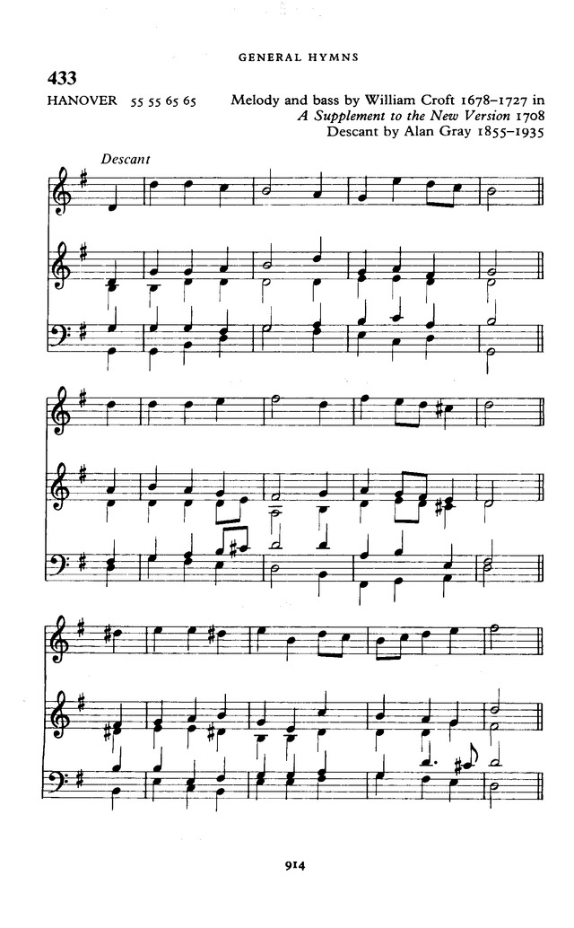 The New English Hymnal page 915