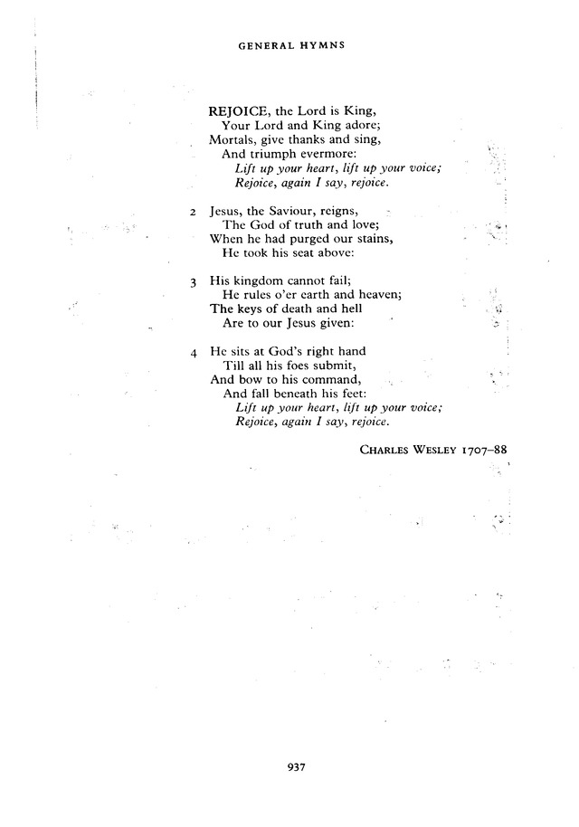 The New English Hymnal page 938