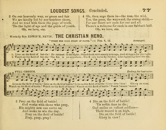 The New Golden Censer: a musical offering to the sabbath schools page 77