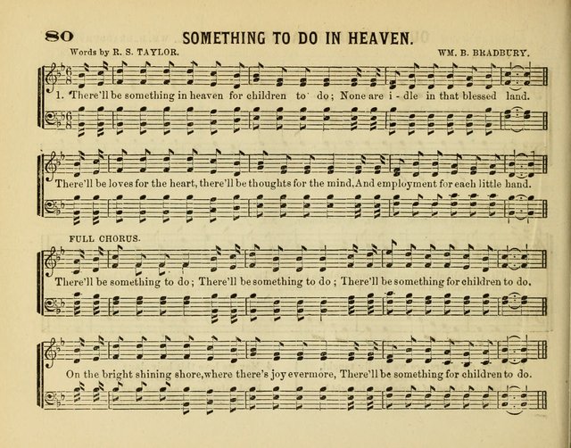 The New Golden Censer: a musical offering to the sabbath schools page 80