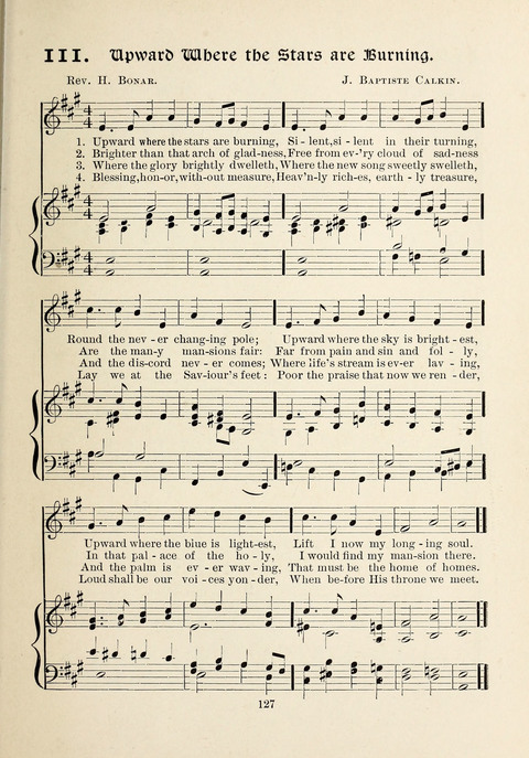 The New Hosanna: A book of Songs and Hymns for The Sunday-school and The Home page 127