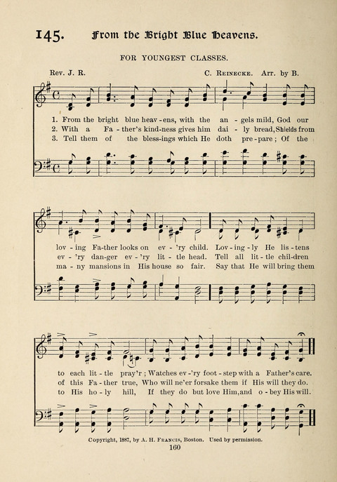 The New Hosanna: a book of Songs and Hymnn page 160