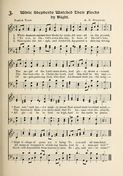 The New Hosanna: A book of Songs and Hymns for The Sunday-school and The Home page 3