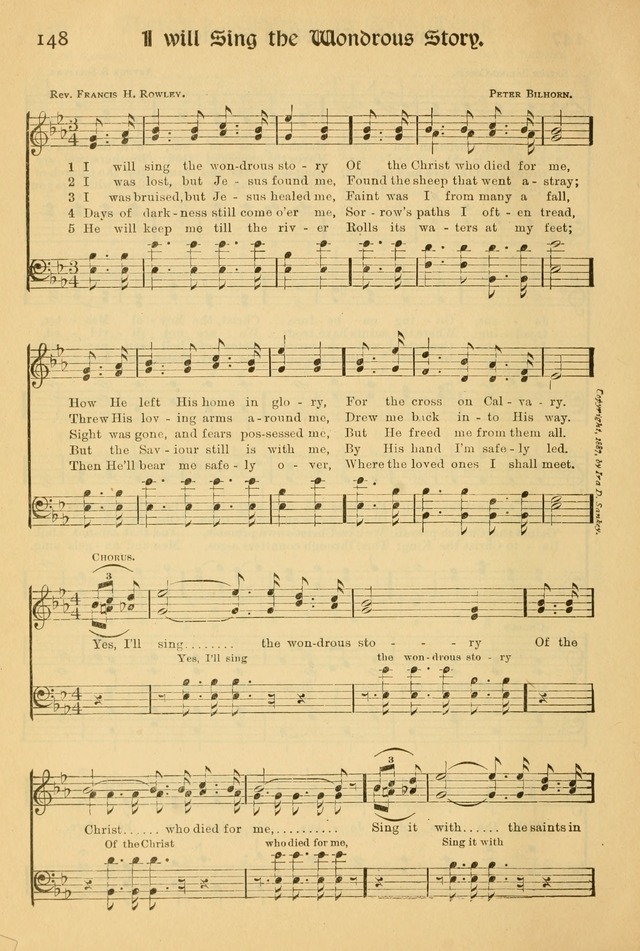Northfield Hymnal: for use in evangelistic and church services, conventions, sunday schools, and all prayer and social meetings of the church and home page 150