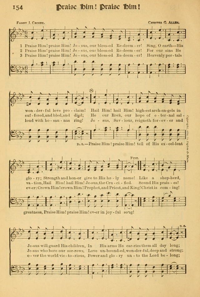 Northfield Hymnal: for use in evangelistic and church services, conventions, sunday schools, and all prayer and social meetings of the church and home page 156