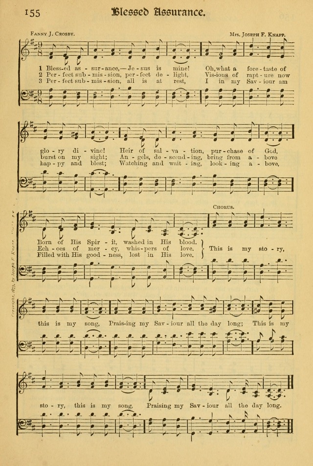 Northfield Hymnal: for use in evangelistic and church services, conventions, sunday schools, and all prayer and social meetings of the church and home page 157