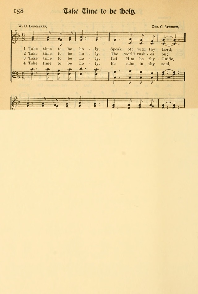 Northfield Hymnal: for use in evangelistic and church services, conventions, sunday schools, and all prayer and social meetings of the church and home page 160