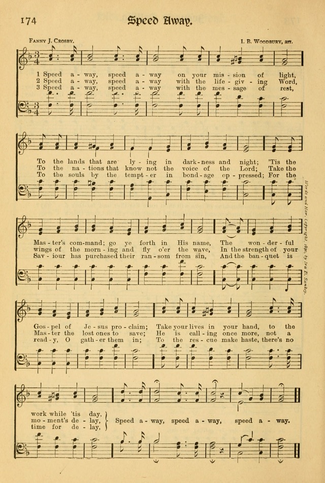 Northfield Hymnal: for use in evangelistic and church services, conventions, sunday schools, and all prayer and social meetings of the church and home page 176