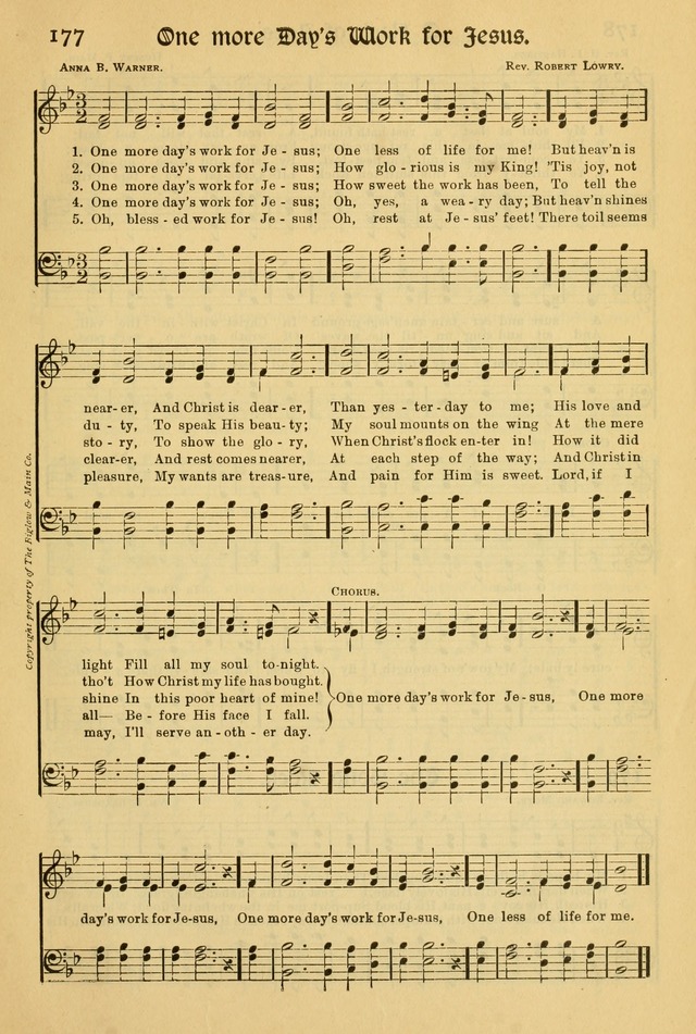 Northfield Hymnal: for use in evangelistic and church services, conventions, sunday schools, and all prayer and social meetings of the church and home page 179
