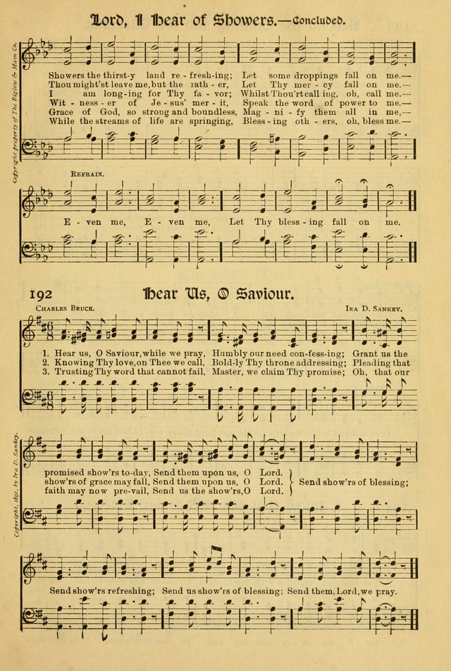 Northfield Hymnal: for use in evangelistic and church services, conventions, sunday schools, and all prayer and social meetings of the church and home page 189
