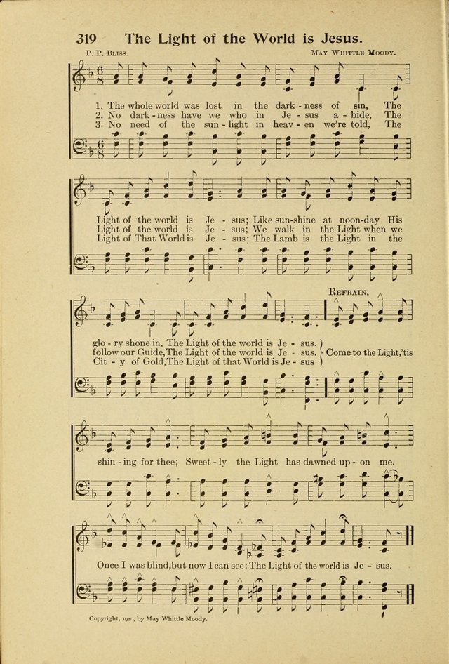 Northfield Hymnal No. 2 page 255