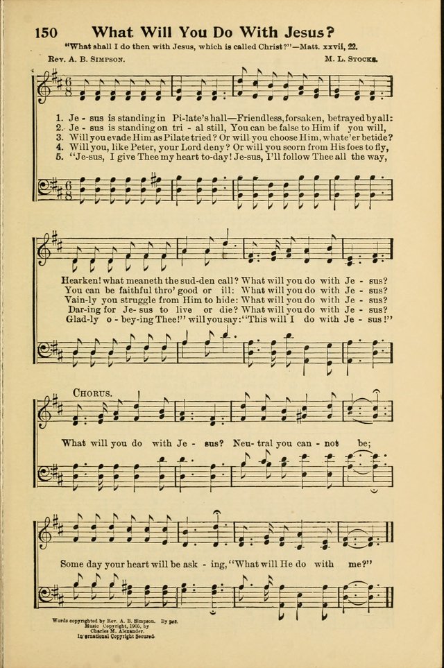 Northfield Hymnal No. 3 page 124