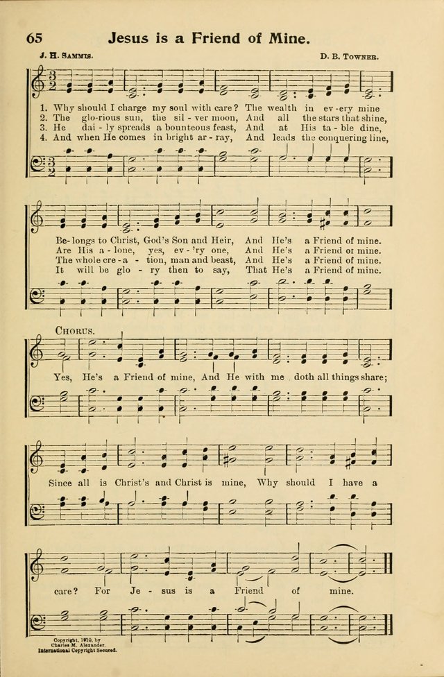 Northfield Hymnal No. 3 page 54