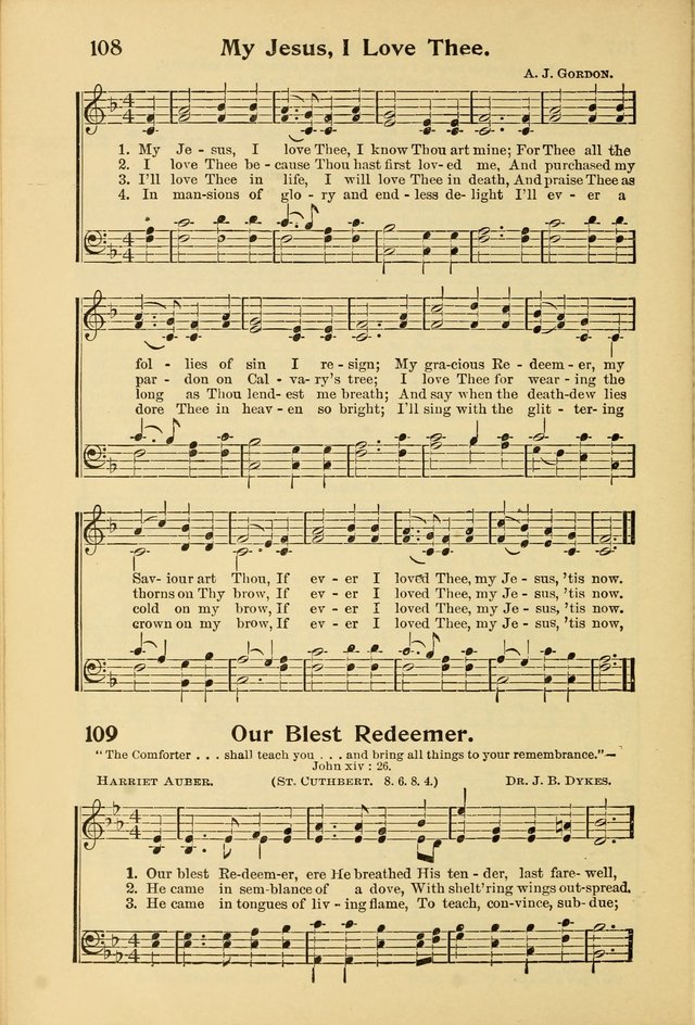 Northfield Hymnal No. 3 page 89