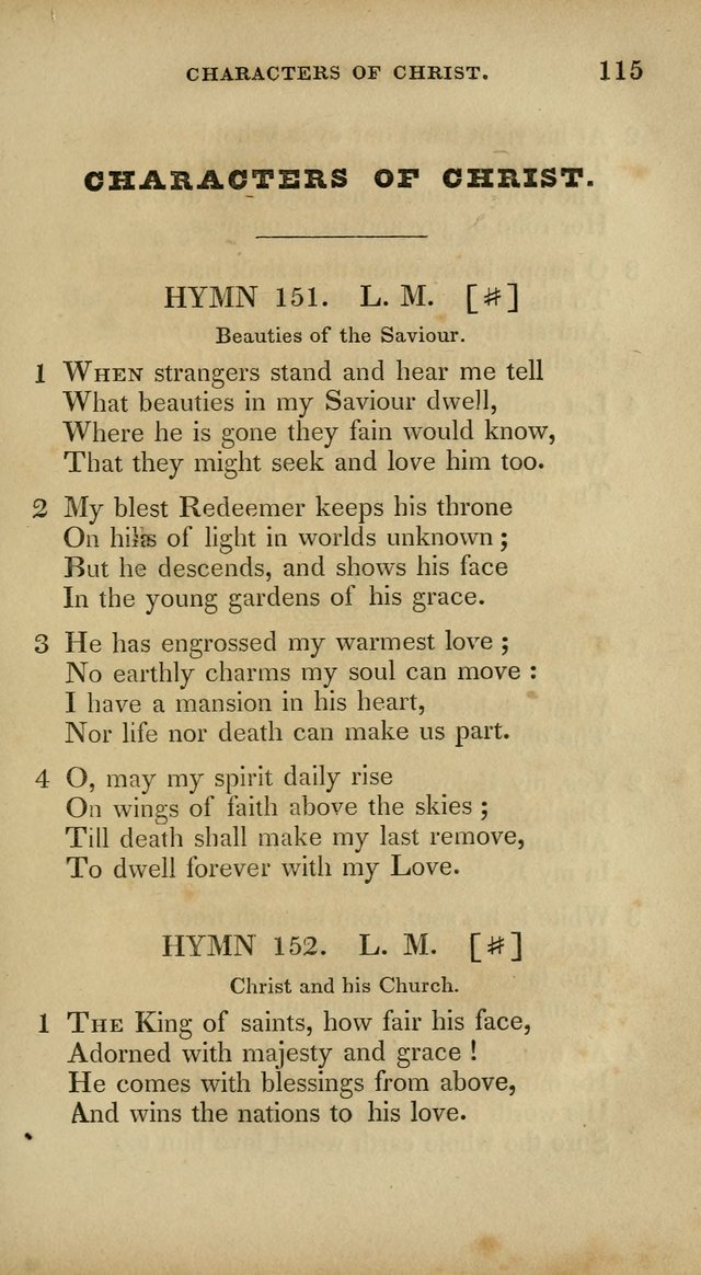 The New Hymn Book, Designed for Universalist Societies: compiled from approved authors, with variations and additions. Second Ed. page 126