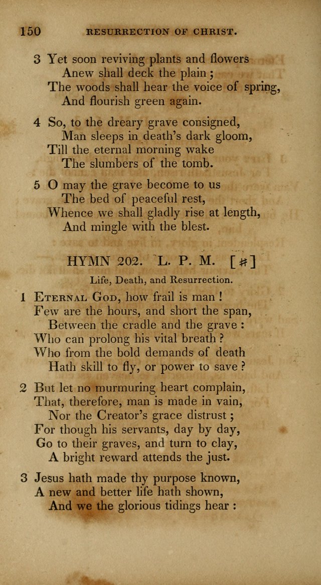 The New Hymn Book, Designed for Universalist Societies: compiled from approved authors, with variations and additions. Second Ed. page 161