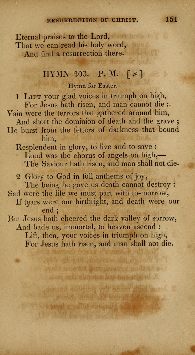 The New Hymn Book, Designed for Universalist Societies: compiled from approved authors, with variations and additions. Second Ed. page 162