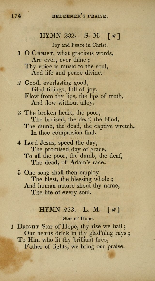 The New Hymn Book, Designed for Universalist Societies: compiled from approved authors, with variations and additions. Second Ed. page 185